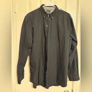 Grunt style size large buttoned up shirt in black